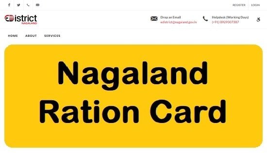 Nagaland Ration Card List 2022